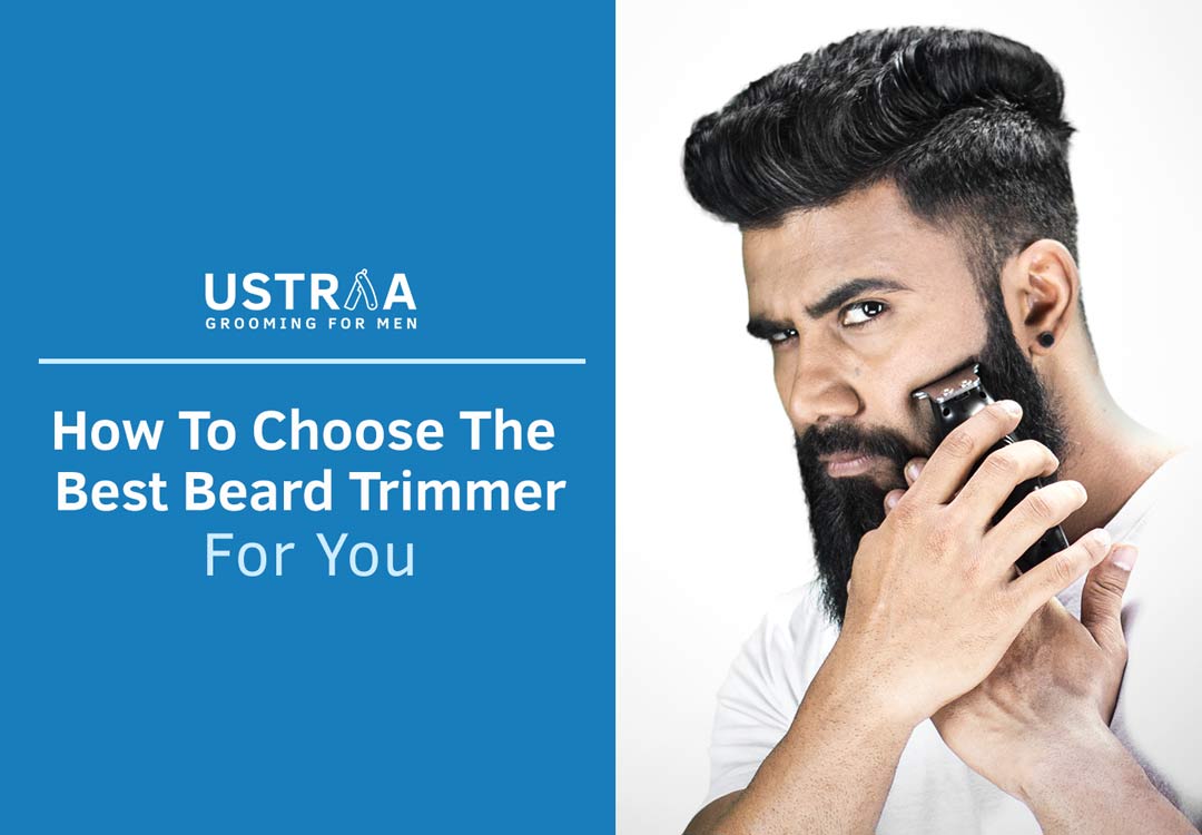 skin fade with beard trimmer